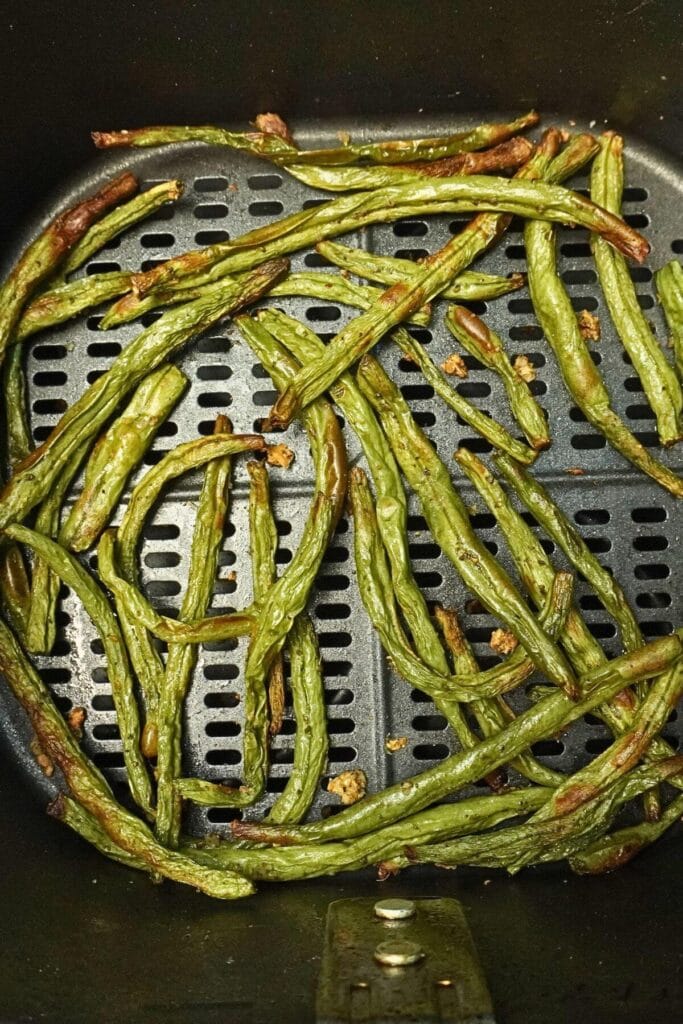 air fryer garlic green beans