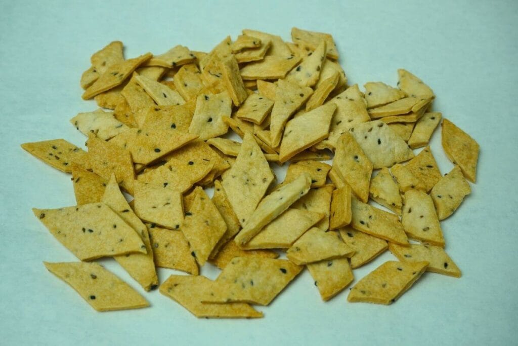 air fryer namak pare nimki ready to serve