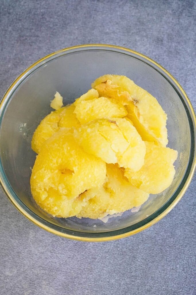 aloo bharta in air fryer add cooked potatoes