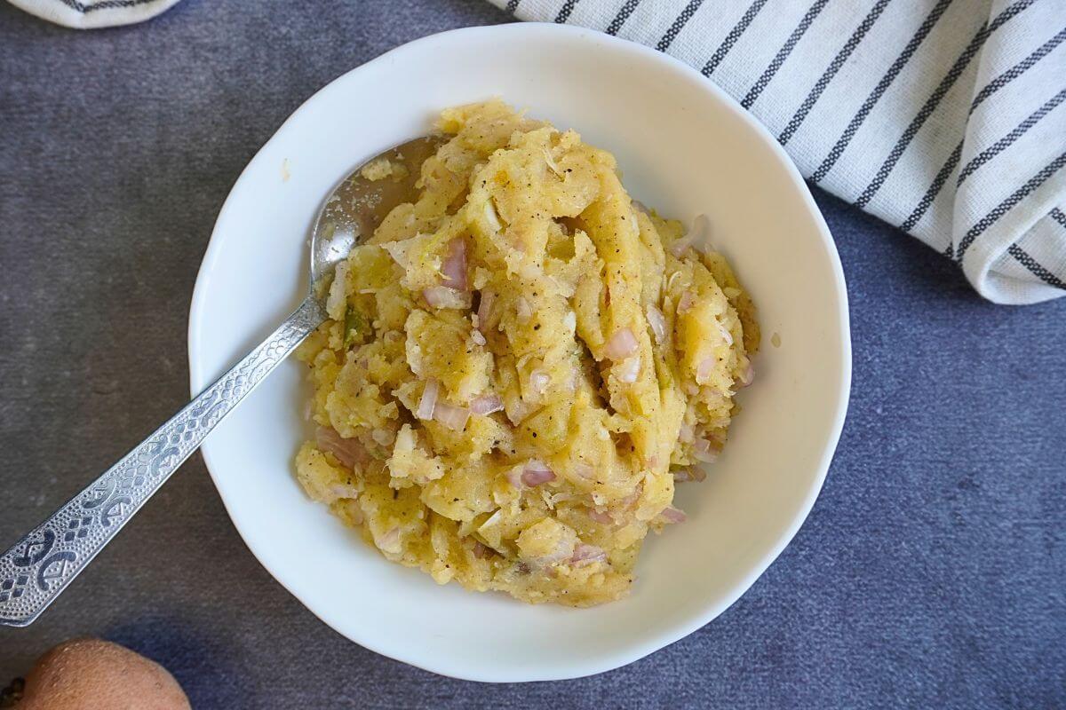 aloo bharta in air fryer featured image