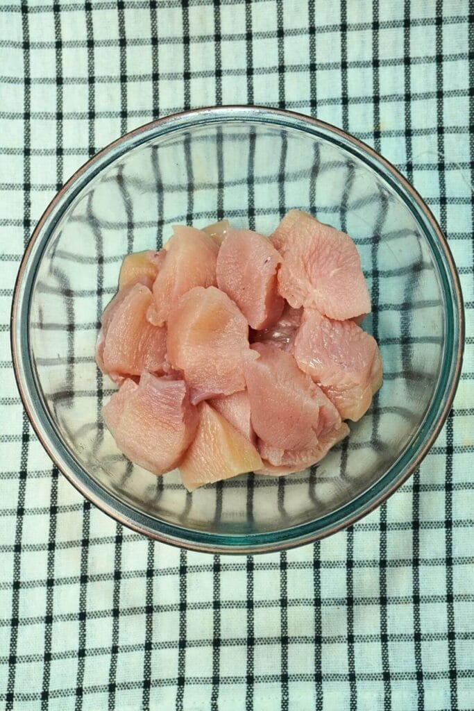 chicken chunks in airfryer add chunks