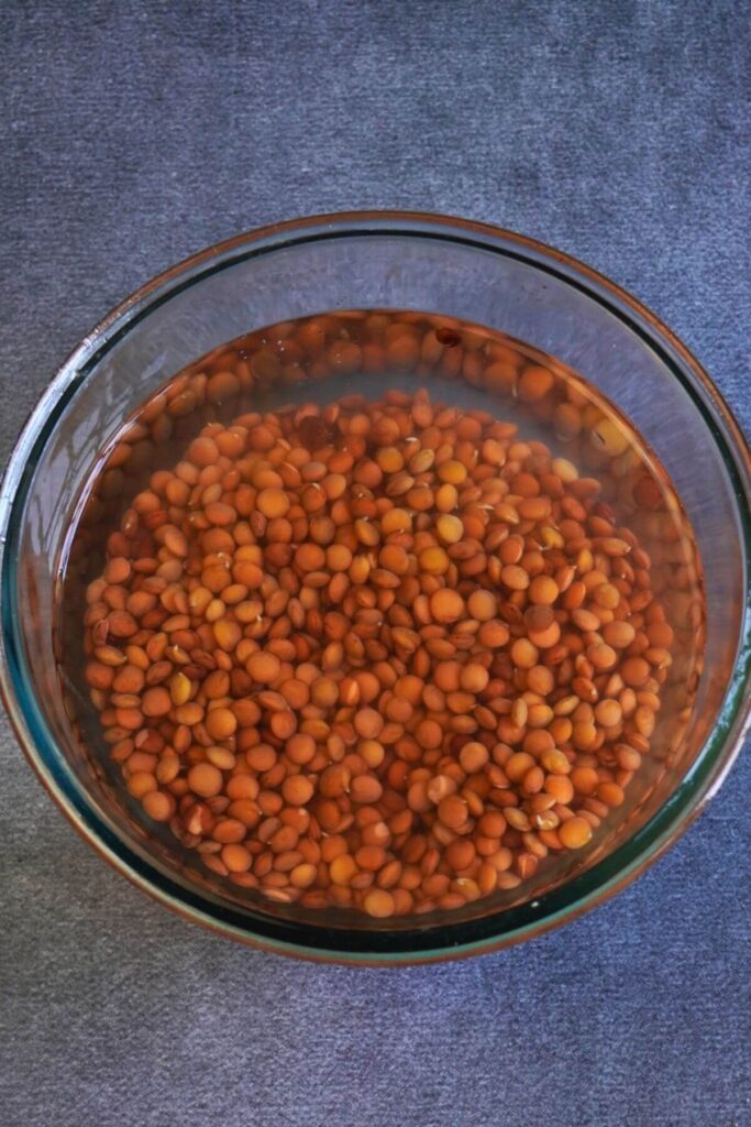 crispy lentils air fryer soak