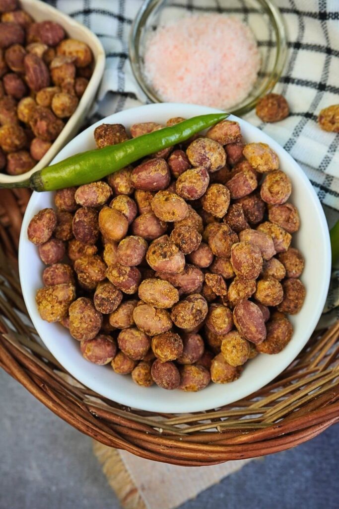 masala peanuts in airfryer store peanuts