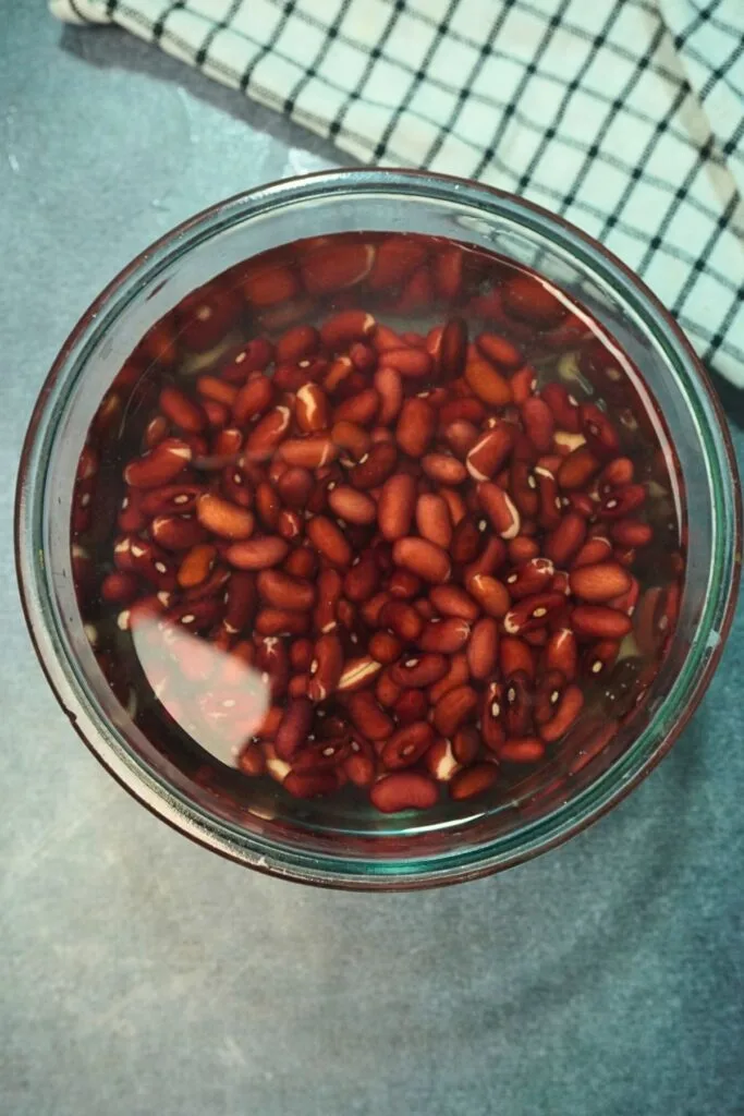 rajma in air fryer rajma soak in water