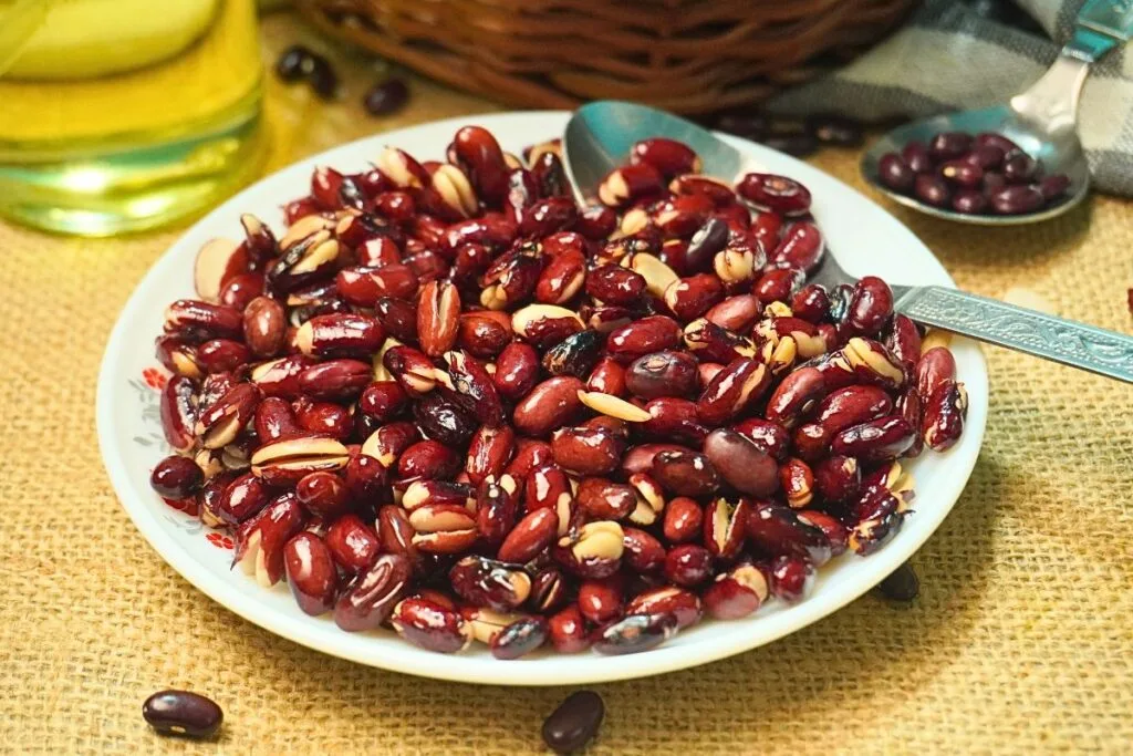 rajma in air fryer serving