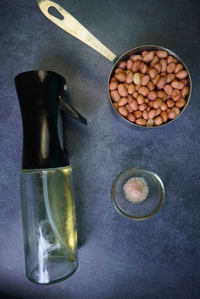 roast peanuts in airfryer ingredients