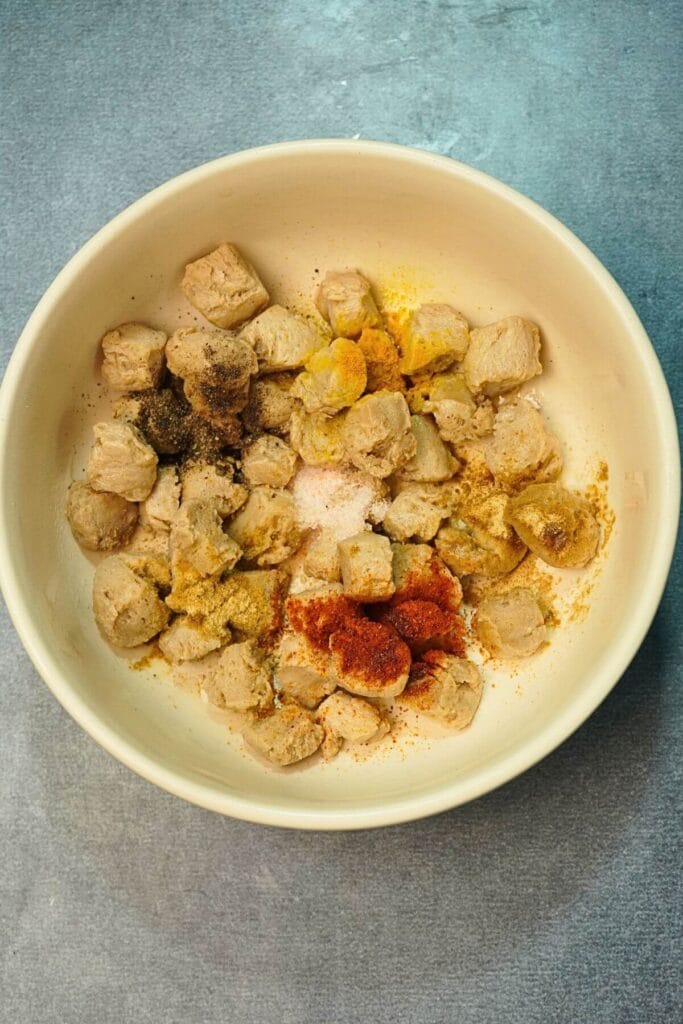 soybean airfryer add all spices