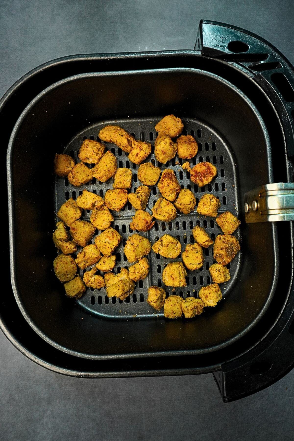 soybean airfryer cooked