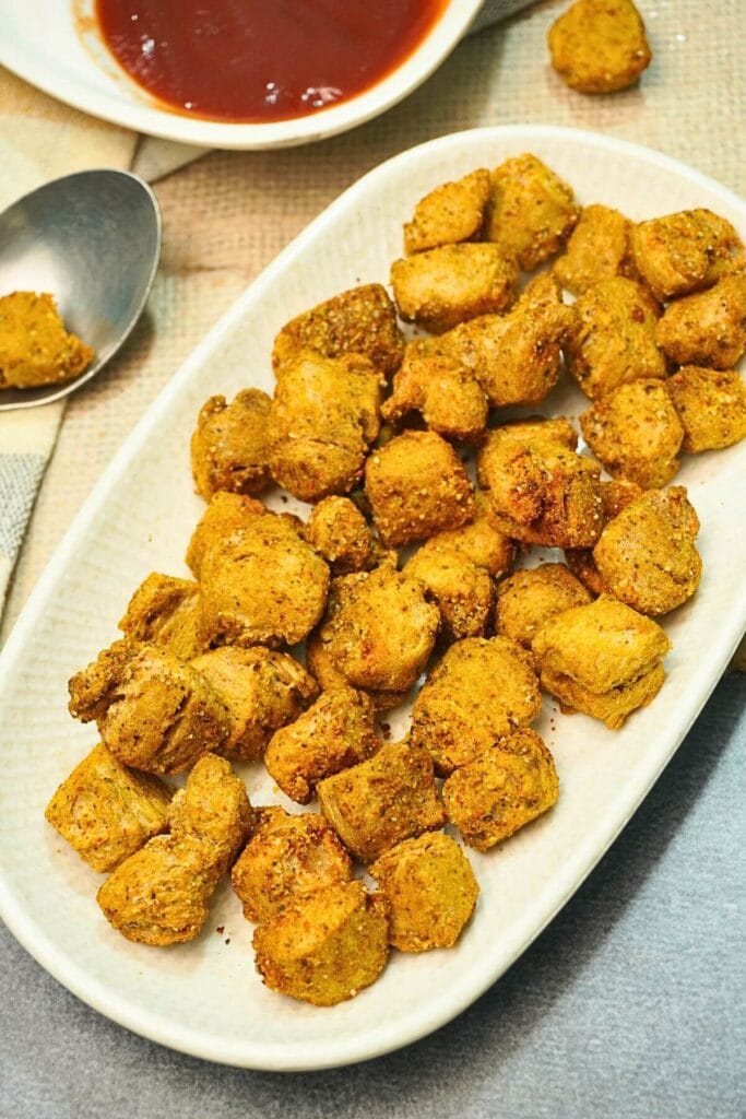 soybean airfryer serving